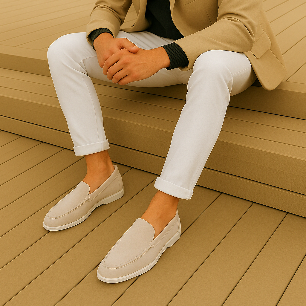 Elegante Wildleder-Loafer