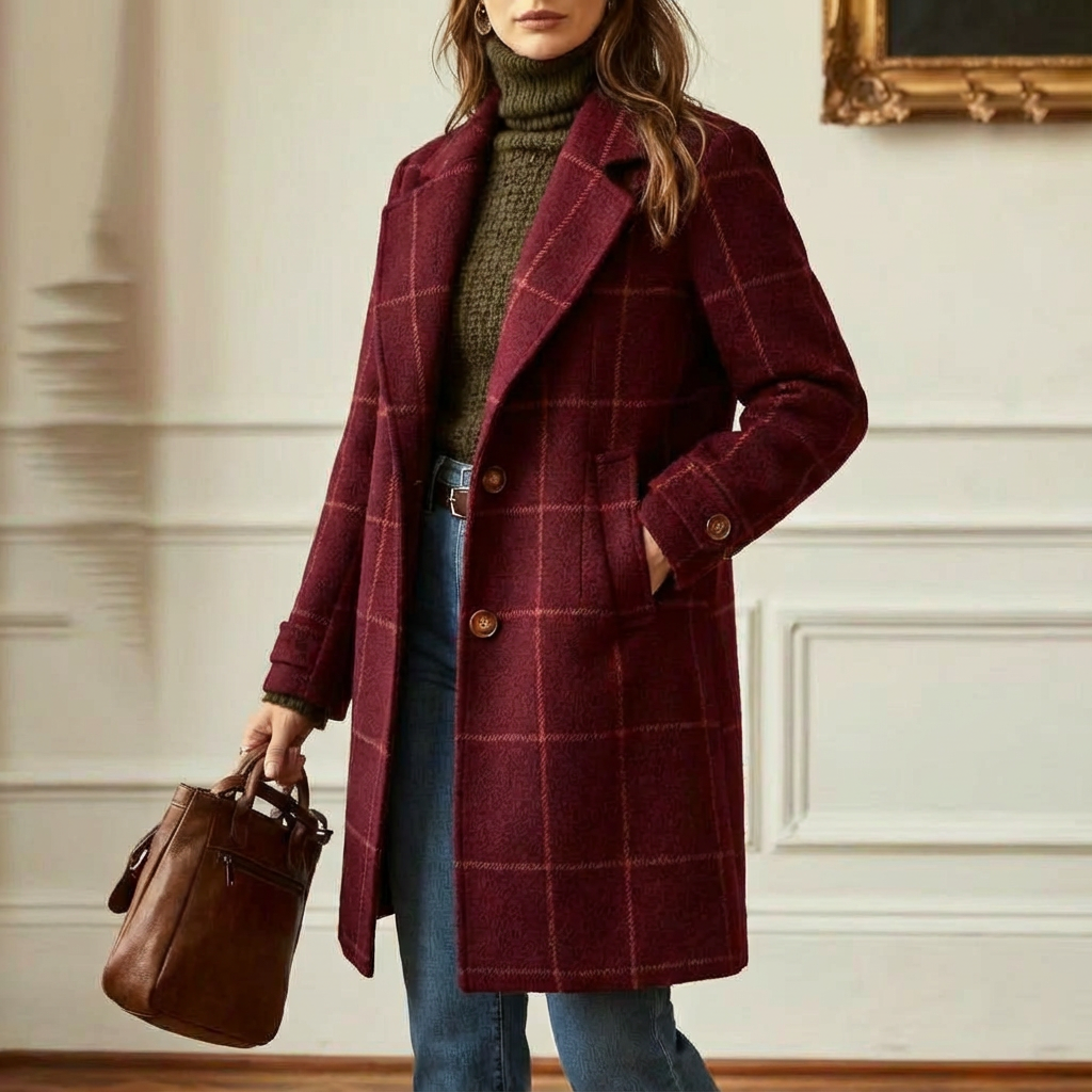 Cambridge Elegance Karo Coat
