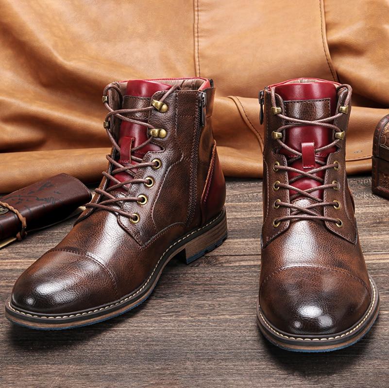 Ethan | Leather Oxford Boots