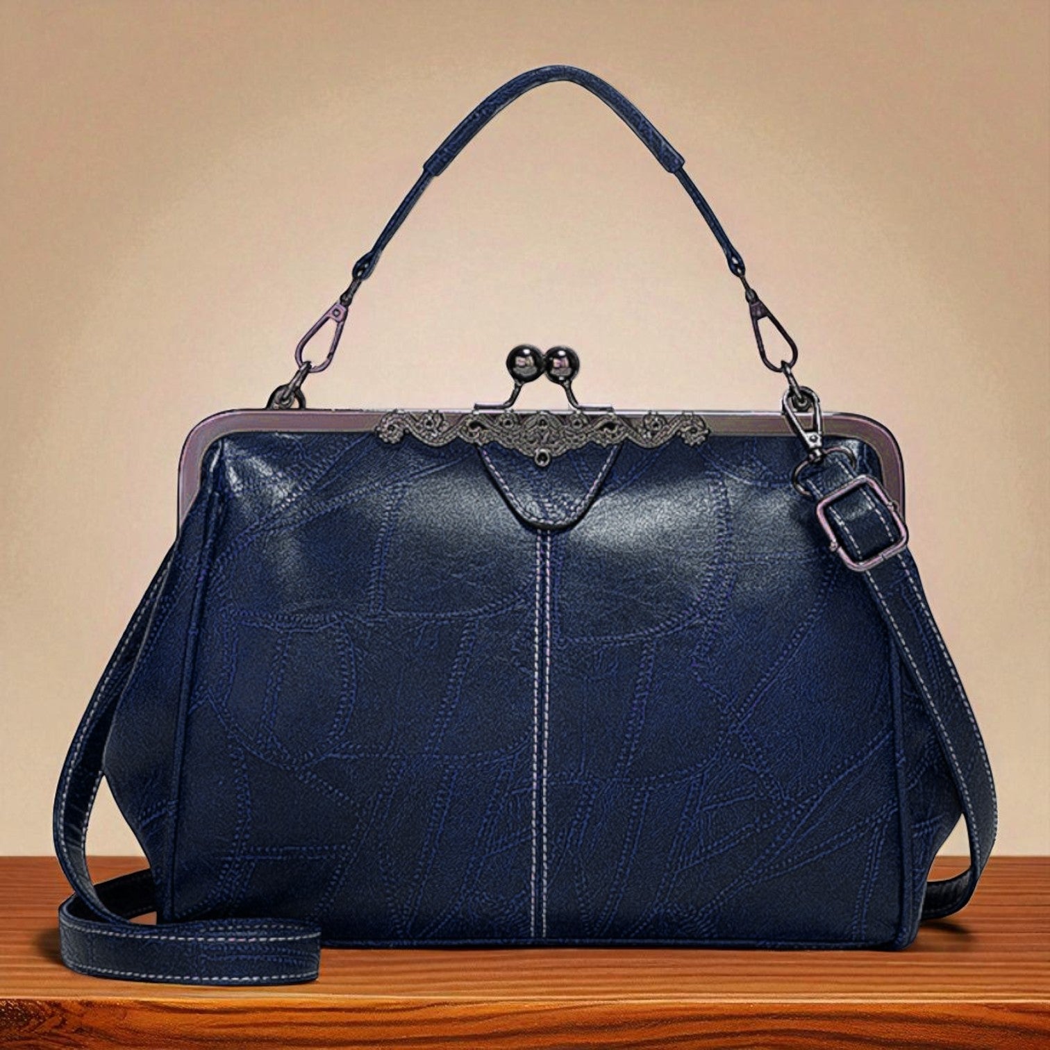 Klassische Vintage-Bügeltasche