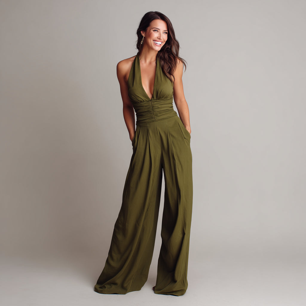 CHARITY – Chic & Weitbeiniger Jumpsuit für Damen