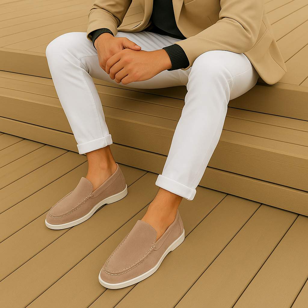 Elegante Wildleder-Loafer