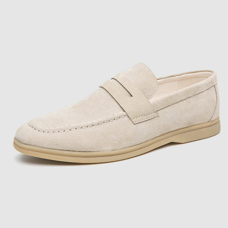 Firenze Chic Suede Loafers