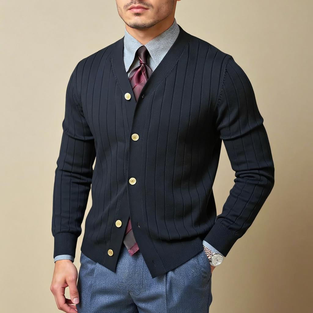 RAPHAELO VINIA – Italienischer Strick-Cardigan