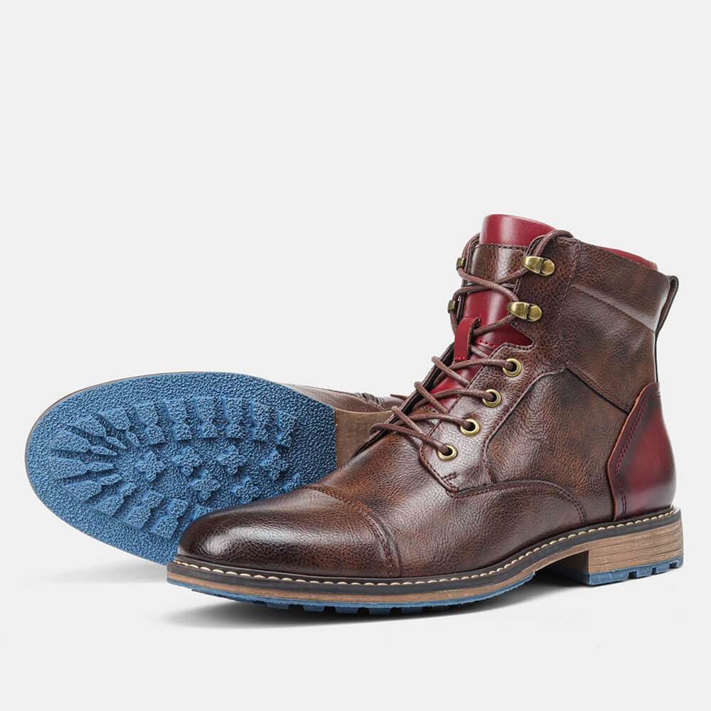 Ethan | Leather Oxford Boots
