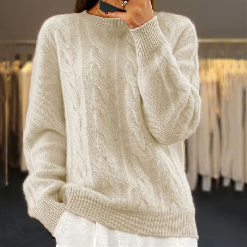 NATHALIE - Comfortable Knitted Sweater