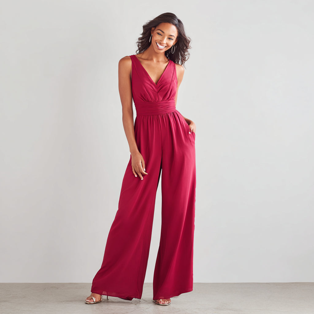 CHARITY – Chic & Weitbeiniger Jumpsuit für Damen