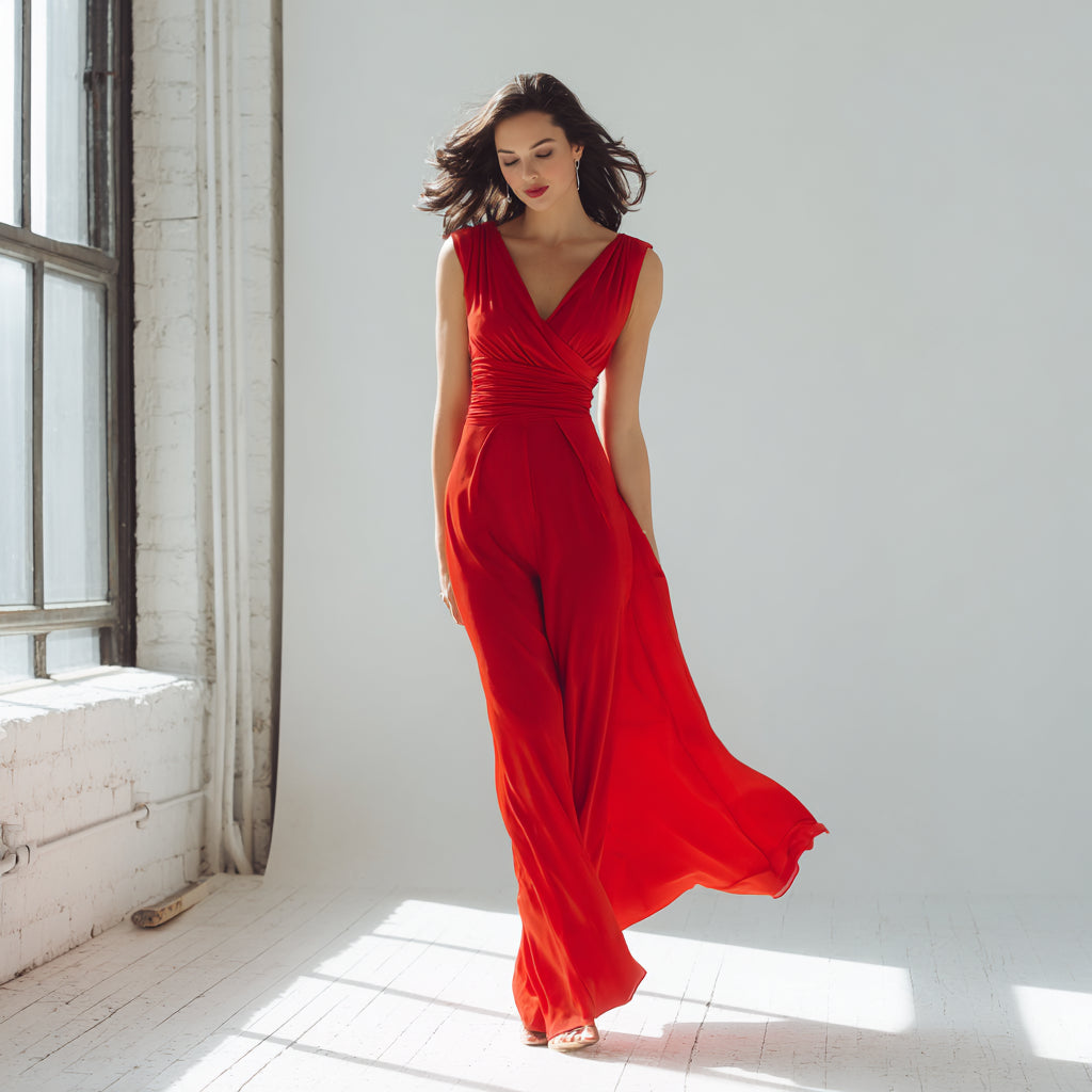 CHARITY – Chic & Weitbeiniger Jumpsuit für Damen