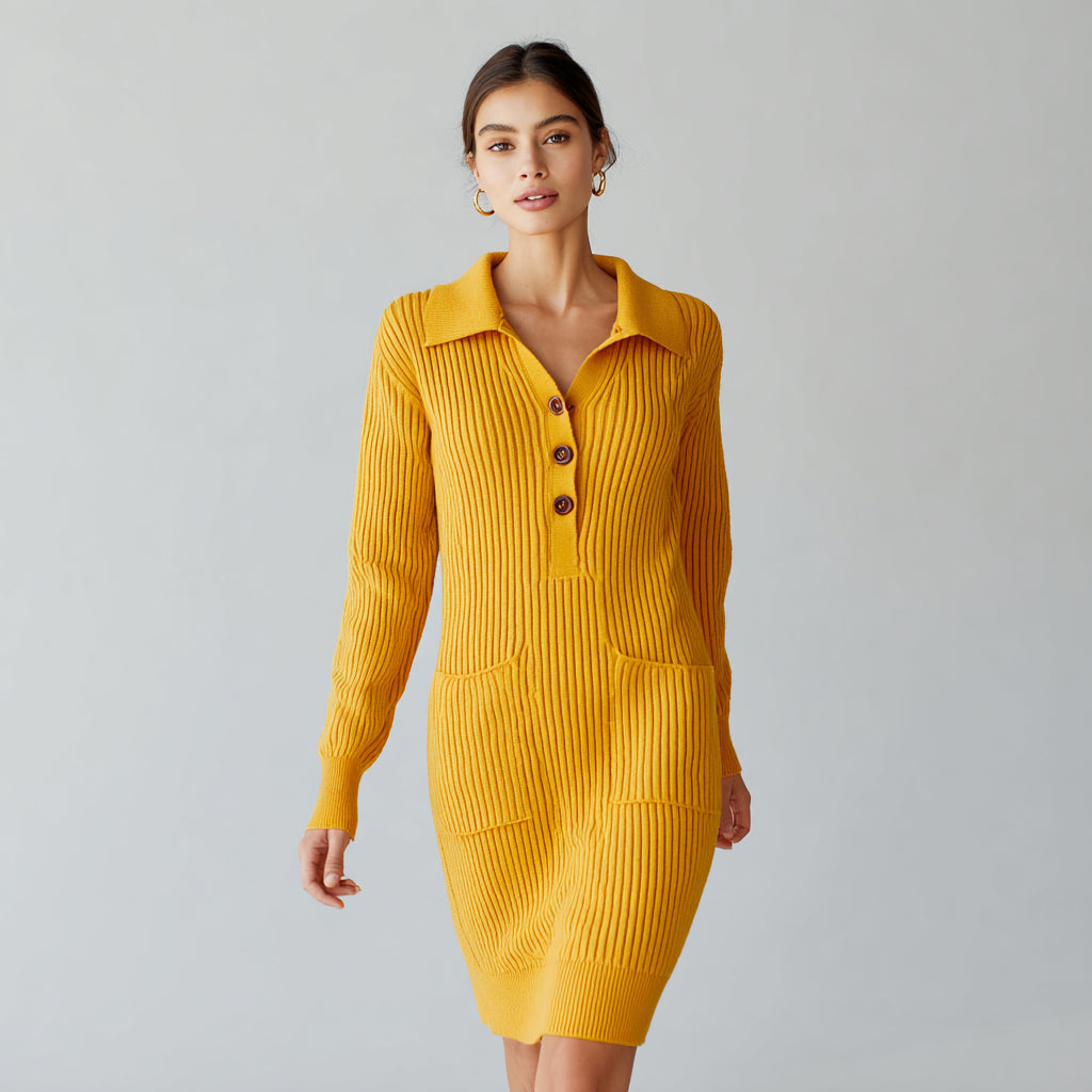 Damaris Winter-Strickkleid